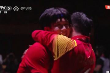 世俱杯2025-法国乒乓球队逆转日本乒乓球队，王皓统治全场